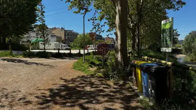 Zona de residuos y ejercicios área de Navarcles en el Bages