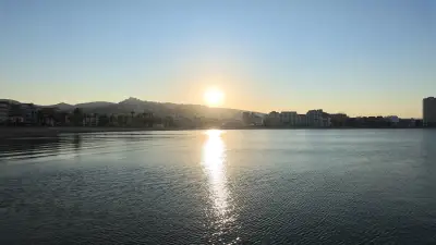 Playa norte al atardecer - Peñíscola