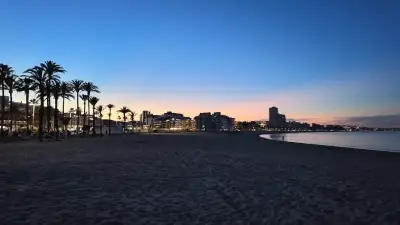 Playa norte de Peñíscola