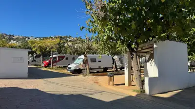 Pequeño camping en Peñiscola