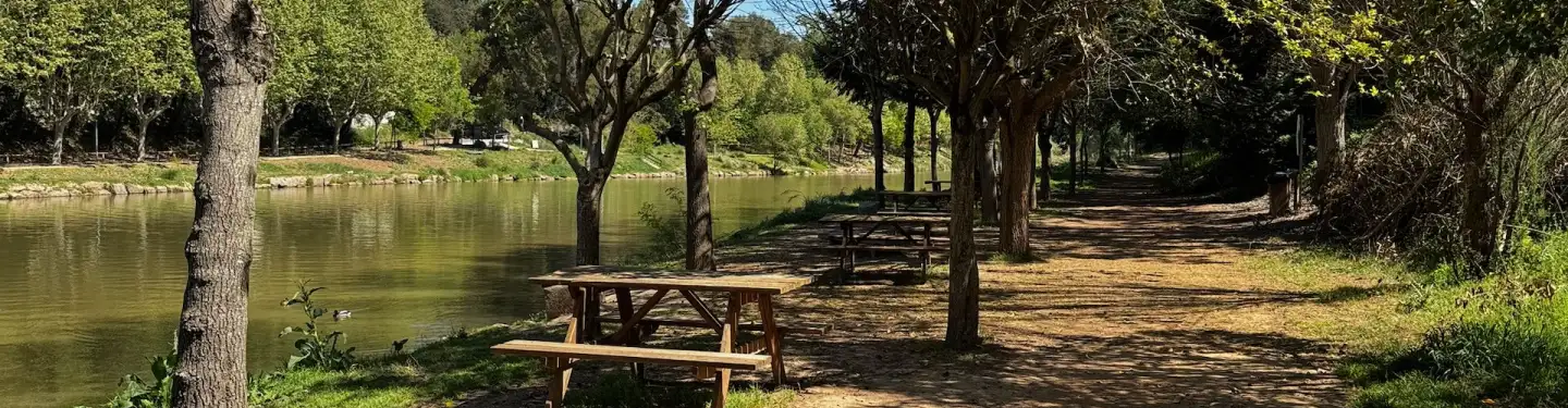 Navarcles en autocaravana: área gratuita junto al lago y qué ver cerca de Barcelona — ruta en autocaravana de Los de la Roja