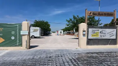 Entrada carretera Eco Area El Saler