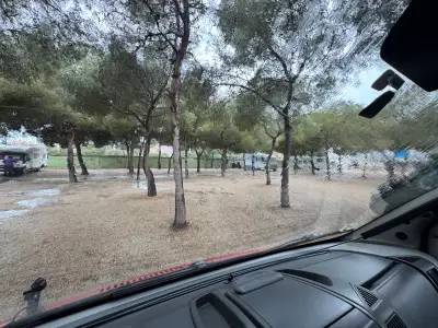 Area 340 en plena tormenta
