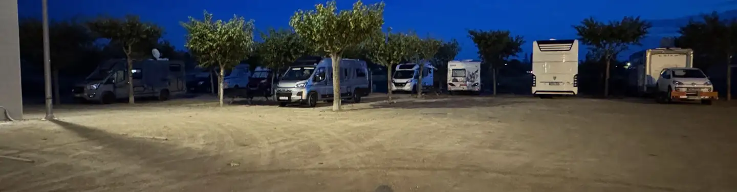 Área de autocaravanas de Cervera — Gratuita junto a los Mossos