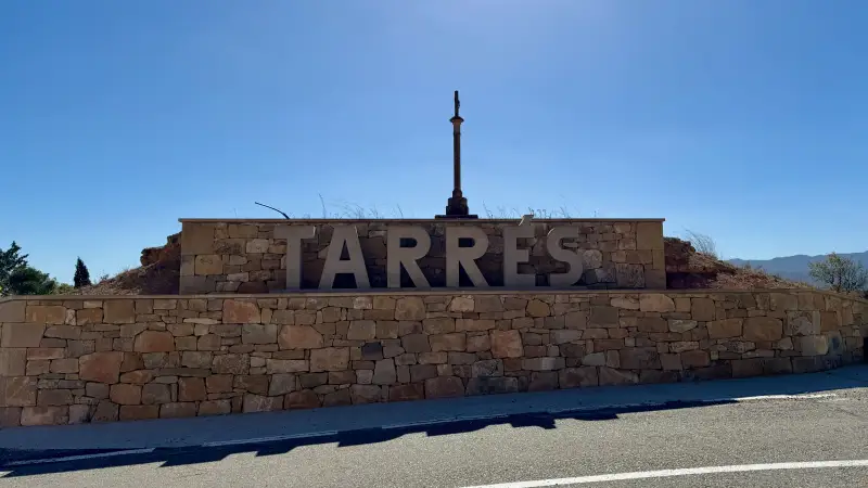 Área de autocaravanas de Tarrés — Les Garrigues, Lleida