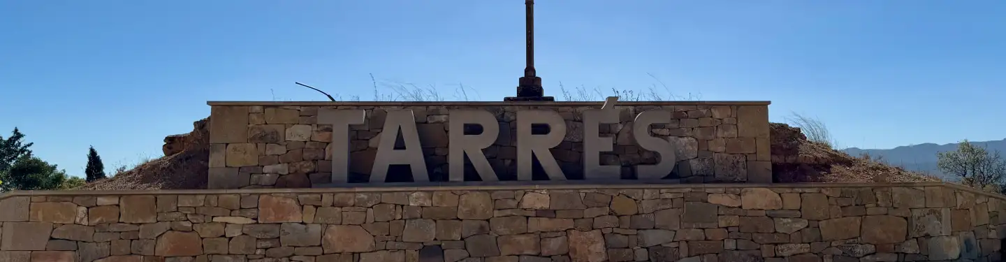 Área de autocaravanas de Tarrés — Les Garrigues, Lleida